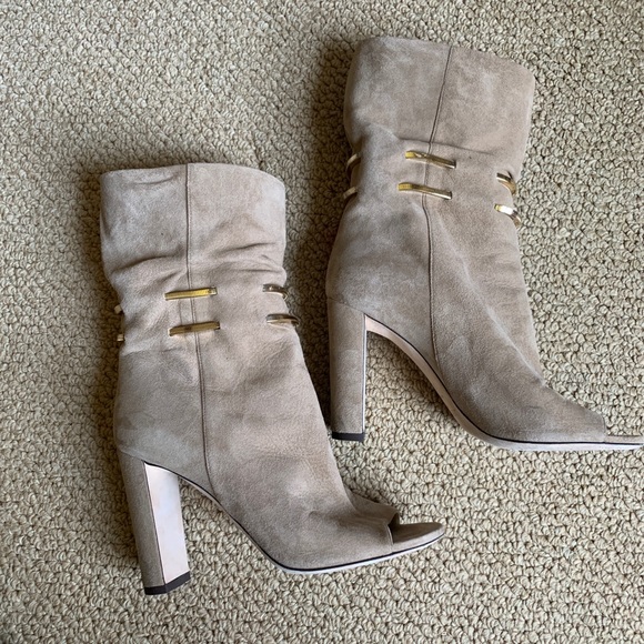 Jimmy Choo Mysen gold trim bootie - Picture 6 of 8